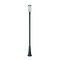 Z-Lite Leland Outdoor Post Mounted Fixture, 1-Light, 10 In.W x 112.5 In.H, Sand Black/Sand Blast 5005PHM-5011P-BK-LED - alternate 1